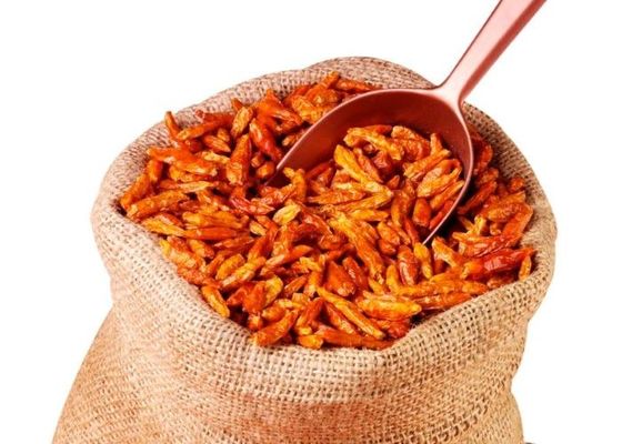 BRC Dehydrating Chillies Pasta تستخدم Szechuan Dried Dried Chili 14٪ Moisture