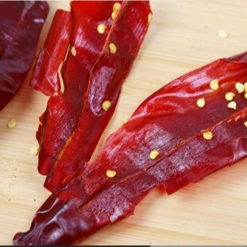 حلقة الفلفل الحار الحمراء Guajillo قطع 1-20KG / CTN 0.5-1.5cm